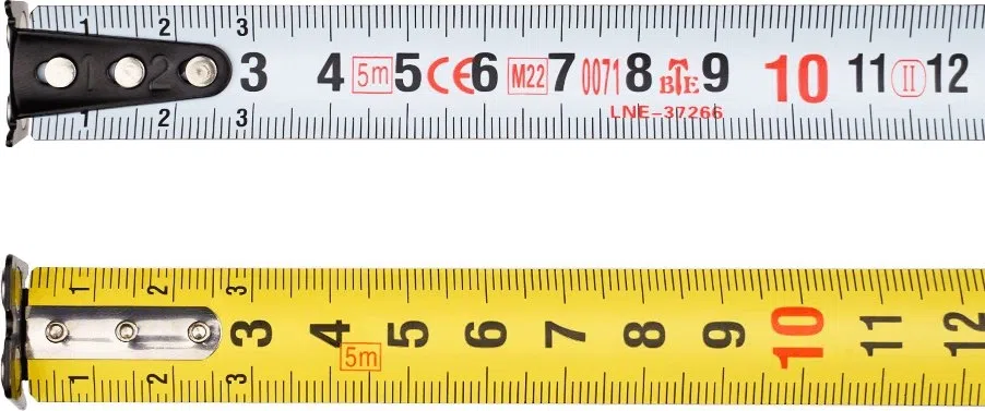 Рулетка строительная Amo R505 дл.полотна 5м изм.шкала в см зацеп простой красный/черный (851650)