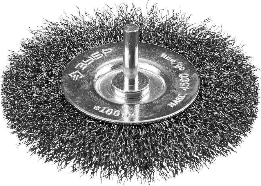 Щетка дисковая по дер./мет. Зубр 35198-100_z02 d=100мм (дрели)