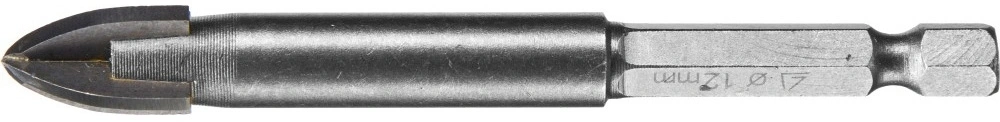 Сверло Stayer 2985-12_z01 по каф/керамогр/стек Д=12мм Дл=95мм (1пред.) для дрелей