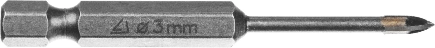 Сверло Stayer 2985-03_z01 по каф/керамогр/стек Д=3мм Дл=65мм (1пред.) для дрелей