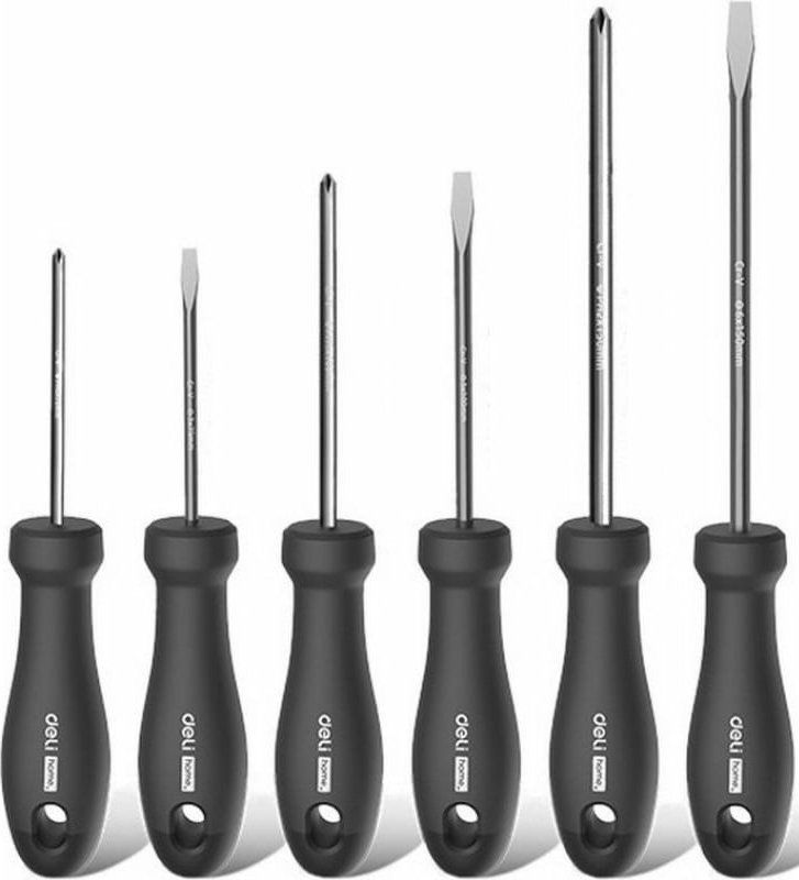 Набор отверток Deli HT1006 в компл.:6 предметов