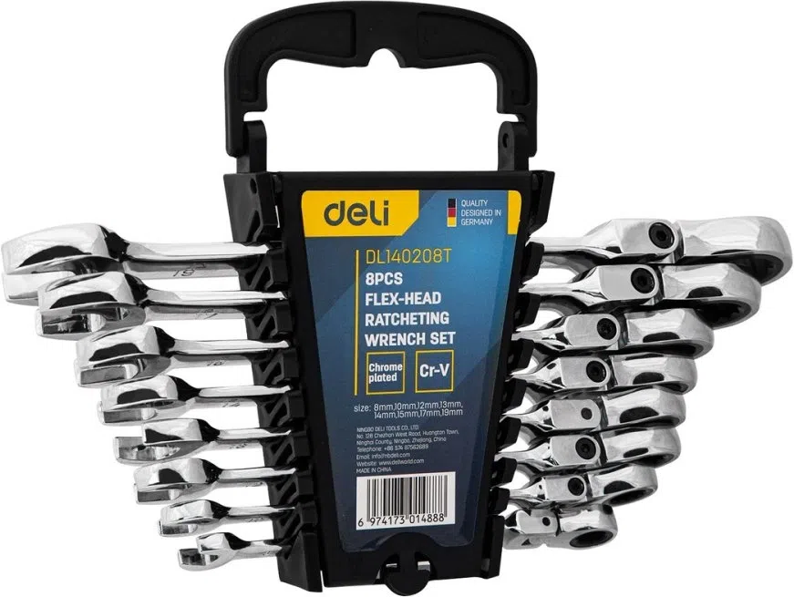 Набор ключей Deli DL140208T