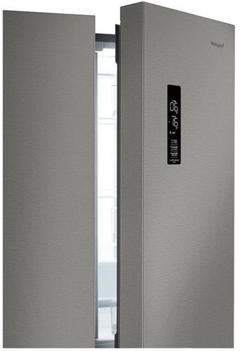 Холодильник Weissgauff WCD 450 X NoFrost Inverter 2-хкамерн. нержавеющая сталь инвертер