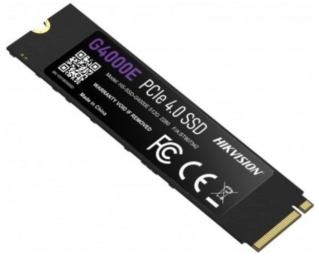 Накопитель SSD Hikvision PCIe 4.0 x4 512GB HS-SSD-G4000E/512G HS-SSD-G4000E/512G Hiksemi G4000E M.2 2280