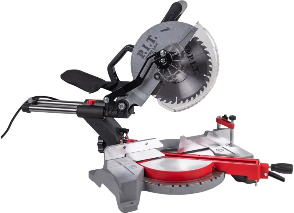 Торцовочная пила P.I.T. PCM255-C2 1600Вт 4600об/мин d=255мм