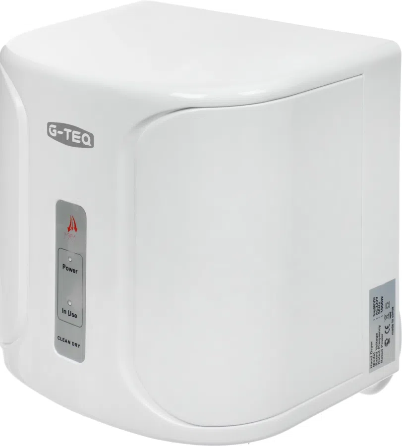 Сушилка для рук G-Teq 8801 PW 1000Вт белый
