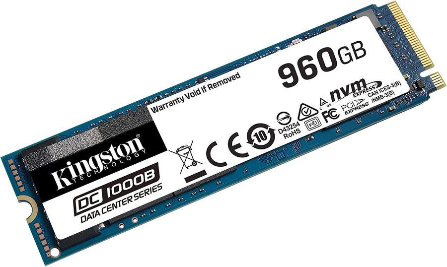 Накопитель SSD Kingston PCIe 3.0 x4 960GB SEDC1000BM8/960G DC1000B M.2 2280 0.6 DWPD
