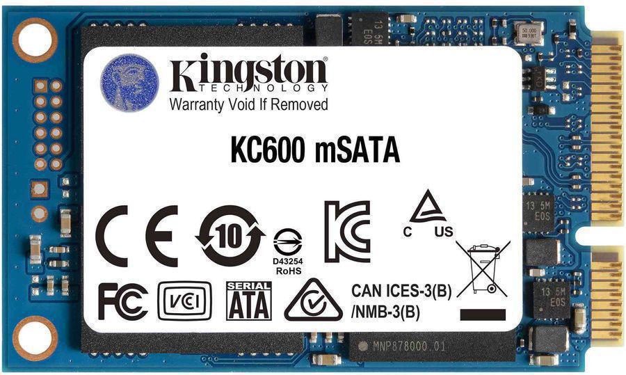 Накопитель SSD Kingston mSATA 256Gb SKC600MS/256G KC600 mSATA