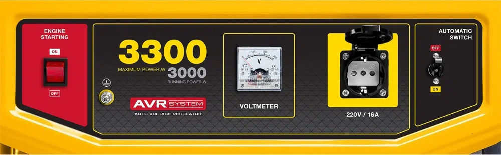 Генератор Steher GS-4500 3.3кВт