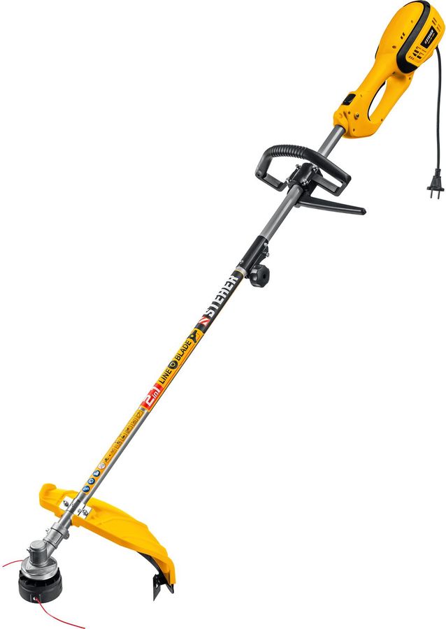 Триммер электрический Steher SEH-38-1300 1300Вт 1.76л.с. разбор.штан. реж.эл.:леска/нож