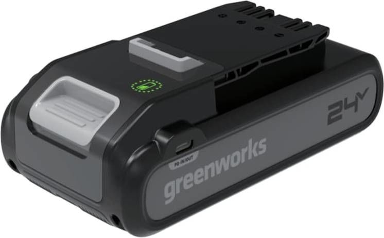 Батарея аккумуляторная Greenworks G24B4+ 24В 4Ач Li-Ion (2940407)