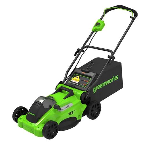 Газонокосилка ручная Greenworks GD40LM16XK4 (2517907UB)
