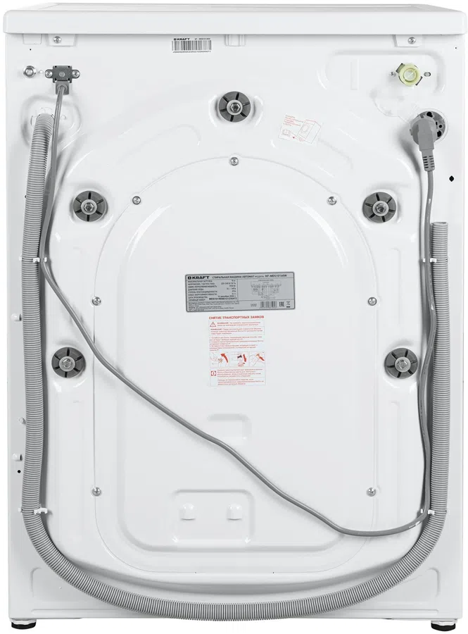 Стиральная машина Kraft KF-MDS10146W класс: A+++ загр.фронтальная макс.:10кг белый инвертор