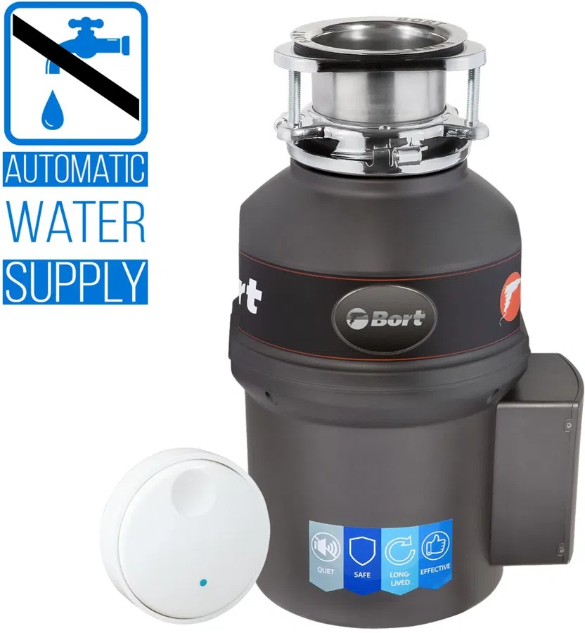 Измельчитель Bort Titan 9000 560Вт черный