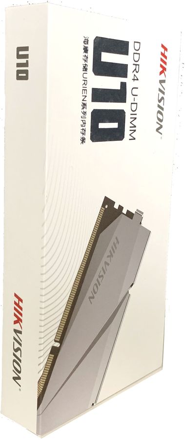 Память DDR4 16Gb 3000MHz Hikvision HKED4161DAA2D1ZA2/16G U10 RTL Gaming PC4-25600 CL16 DIMM 288-pin 1.35В с радиатором Ret