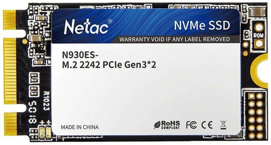 Накопитель SSD Netac PCIe 3.0 x2 512GB NT01N930ES-512G-E2X N930ES M.2 2242