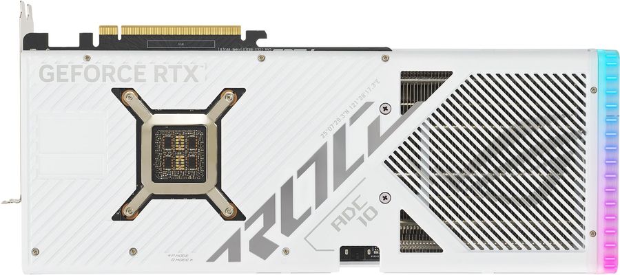 Видеокарта Asus PCI-E 4.0 ROG-STRIX-RTX4090-O24G-WHITE NVIDIA GeForce RTX 4090 24576Mb 384 GDDR6X 2610/21000 HDMIx2 DPx3 HDCP Ret