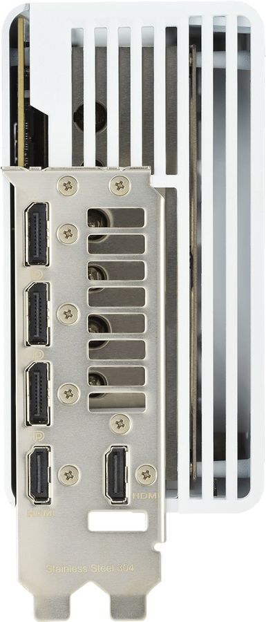Видеокарта Asus PCI-E 4.0 ROG-STRIX-RTX4090-O24G-WHITE NVIDIA GeForce RTX 4090 24576Mb 384 GDDR6X 2610/21000 HDMIx2 DPx3 HDCP Ret