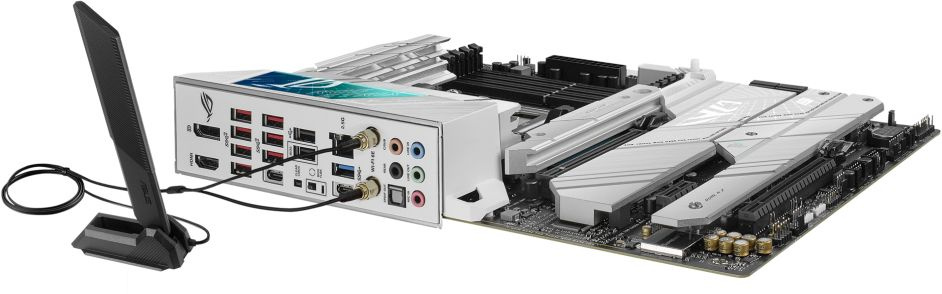 Материнская плата Asus ROG STRIX X670E-A GAMING WIFI Socket AM5 AMD X670 4xDDR5 ATX AC`97 8ch(7.1) 2.5Gg RAID+HDMI+DP