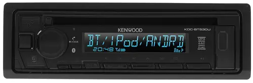 Автомагнитола Kenwood KDC-BT530U 1DIN 4x50Вт v3.0 USB 2.0 DSP 2 RDS