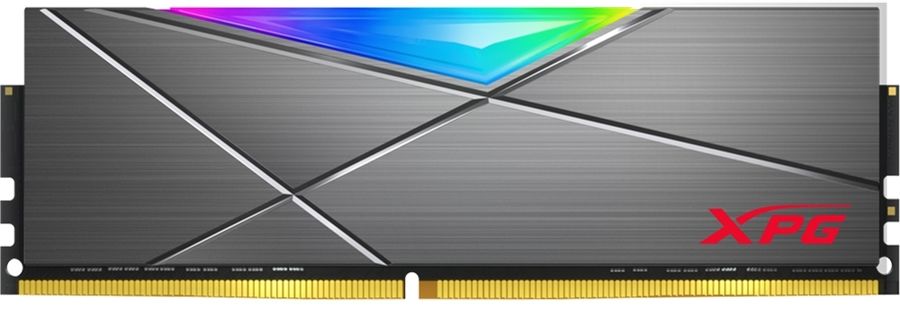 Память DDR4 8GB 3200MHz A-Data AX4U32008G16A-ST50 XPG Spectrix D50 RGB RTL Gaming PC4-25600 CL16 DIMM 288-pin 1.5В single rank с радиатором Ret