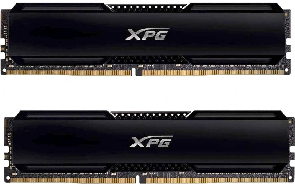 Память DDR4 2x32GB 3200MHz A-Data AX4U320032G16A-DCBK20 XPG Gammix D20 RTL Gaming PC4-25600 CL16 DIMM 288-pin 1.35В kit с радиатором Ret