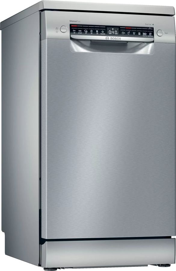 Посудомоечная машина Bosch SPS4HMI61E серебристый (узкая)
