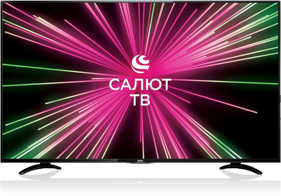 Телевизор LED BBK 50" 50LEX-8389/UTS2C Салют ТВ черный 4K Ultra HD 60Hz DVB-T2 DVB-C DVB-S2 USB WiFi Smart TV (RUS)