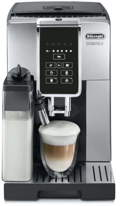 Кофемашина Delonghi Dinamica ECAM350.50.SB 1450Вт серебристый