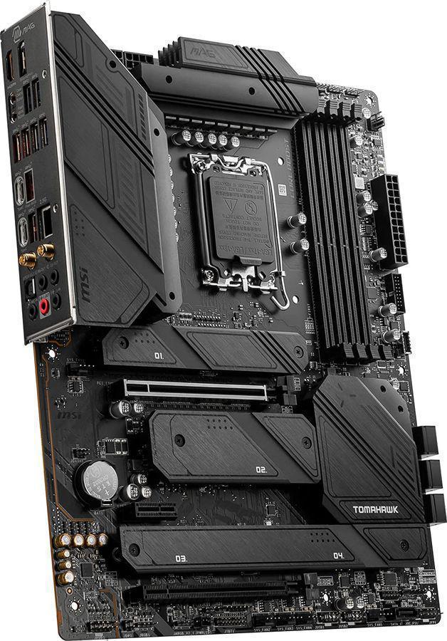 Материнская плата MSI MAG Z790 TOMAHAWK WIFI DDR4 Soc-1700 Intel Z790 4xDDR4 ATX AC`97 8ch(7.1) 2.5Gg RAID+HDMI+DP