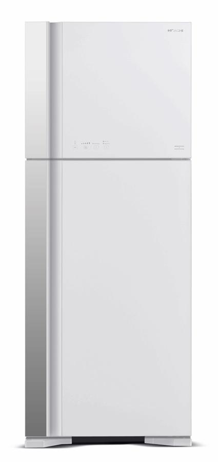 Холодильник Hitachi R-VG540PUC7 GPW 2-хкамерн. белый стекло инвертер