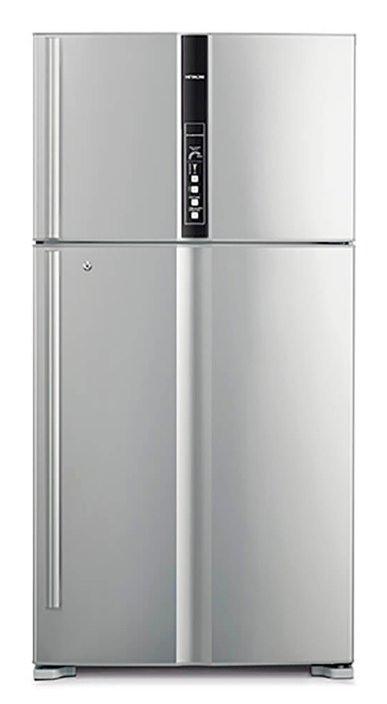 Холодильник Hitachi R-V720PUC1 BSL 2-хкамерн. серебристый бриллиант инвертер