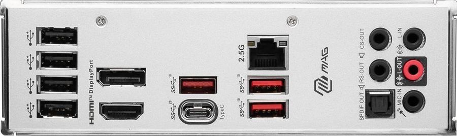 Материнская плата MSI MAG B760M MORTAR MAX WIFI DDR4 Soc-1700 Intel B760 4xDDR4 mATX AC`97 8ch(7.1) 2.5Gg+HDMI+DP