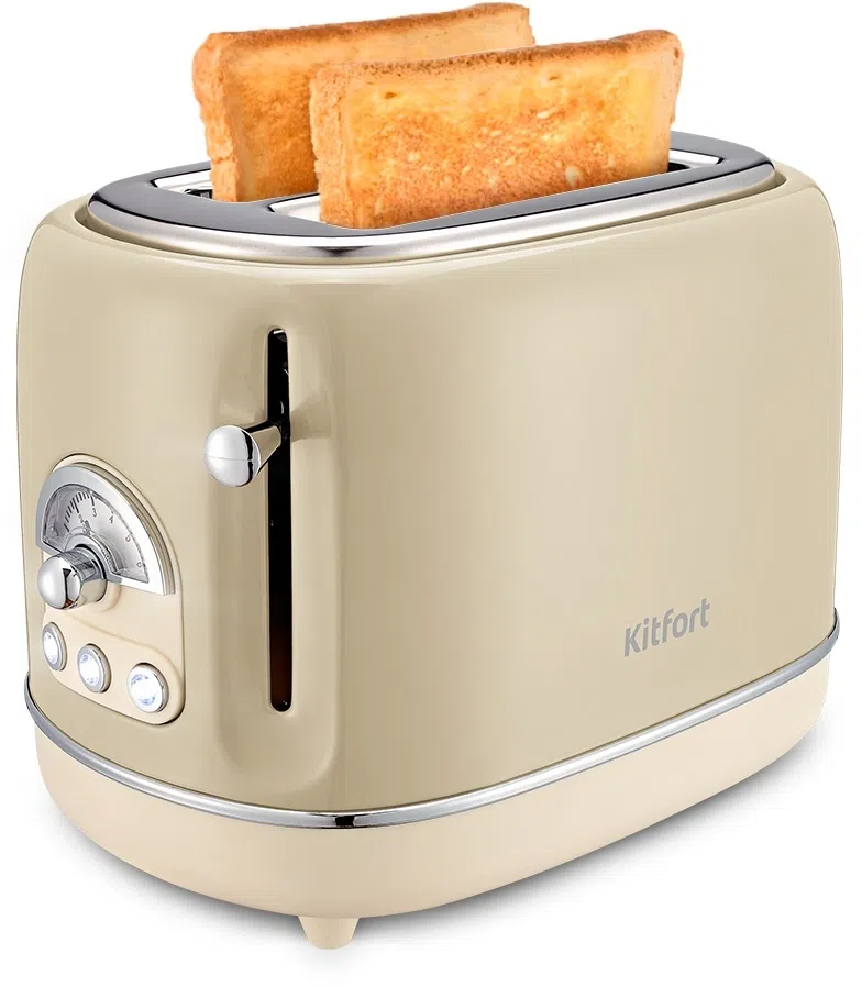 Тостер Kitfort КТ-4004-3 815Вт бежевый