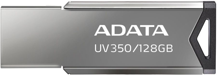 Флеш Диск A-Data 128Gb UV350 AUV350-128G-RBK USB3.0 серебристый