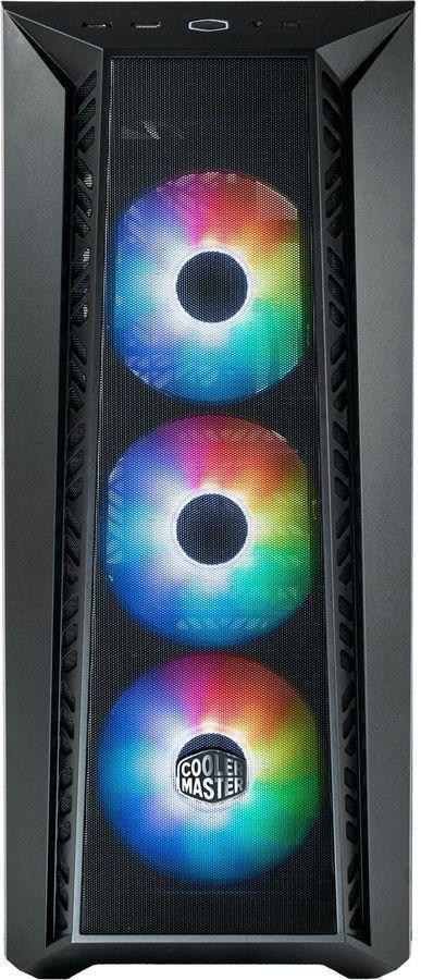 Корпус Cooler Master MasterBox 520 Mesh черный без БП ATX 3x120mm 1xUSB3.0 audio bott PSU