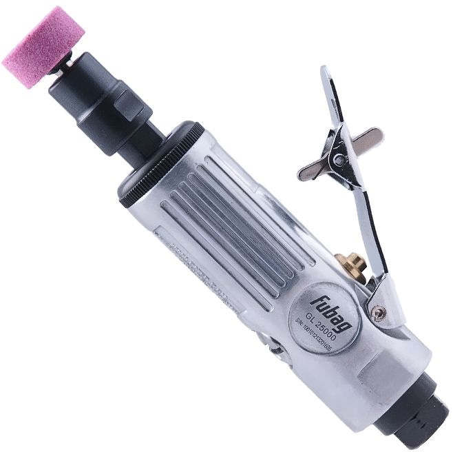Шлифмашина прямая Fubag GL25000 103л/мин серебристый/черный