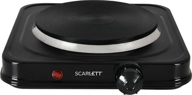 Плита Электрическая Scarlett SC-HP700S31 черный эмаль (настольная)