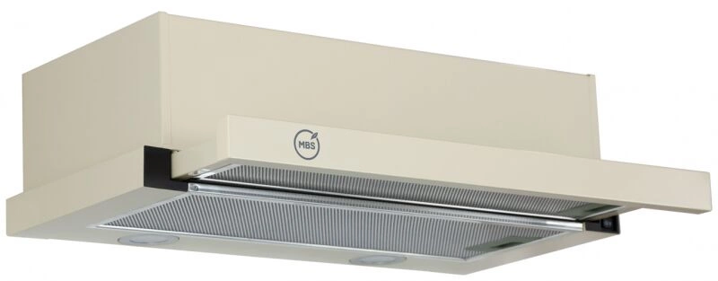 Вытяжка встраиваемая MBS Aralia 150 слоновая кость управление: кнопочное (1 мотор)