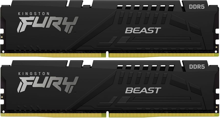 Память DDR5 2x8Gb 6000MHz Kingston KF560C36BBEK2-16 Fury Beast RTL Gaming PC5-48000 CL36 DIMM 288-pin 1.35В с радиатором Ret