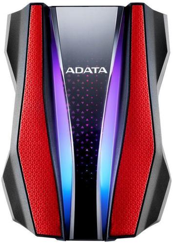 Жесткий диск A-Data USB 3.0 2Tb AHD770G-2TU32G1-CRD HD770G 2.5" красный