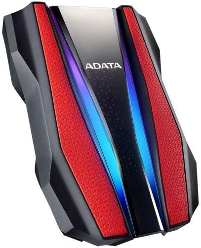 Жесткий диск A-Data USB 3.0 2Tb AHD770G-2TU32G1-CRD HD770G 2.5" красный