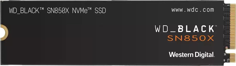 Накопитель SSD WD PCIe 4.0 x4 1TB WDS100T2X0E Black SN850X M.2 2280