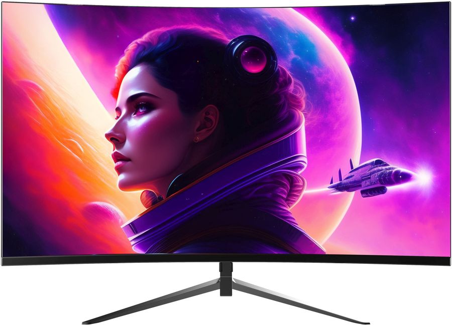 Монитор Hiper 27" Gaming PB2701 черный VA LED 1ms 16:9 HDMI M/M матовая 300cd 178гр/178гр 2560x1440 165Hz FreeSync DP Quad HD 2K (1440p) 3.6кг