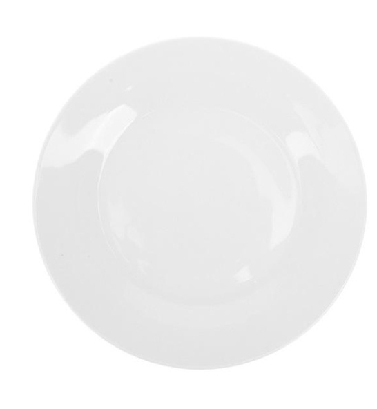Тарелка Collage 17.5см. круглая фарфор белый