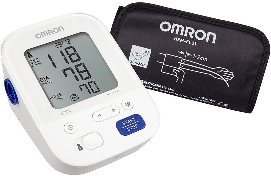 Тонометр автоматический Omron M3 Comfort