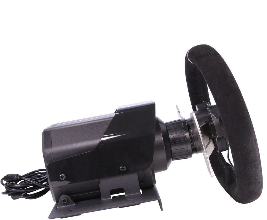 Руль Artplays V-1600 Pro Force Feedback 11кноп. (с педалями) черный