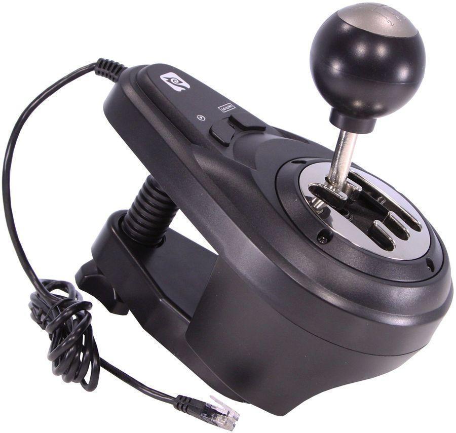 Руль Artplays V-1600 Pro Force Feedback 11кноп. (с педалями) черный