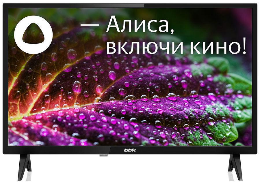 Телевизор LED BBK 23.6" 24LEX-7204/TS2C (B) черный HD 60Hz DVB-T2 DVB-C DVB-S2 USB WiFi Smart TV (RUS)