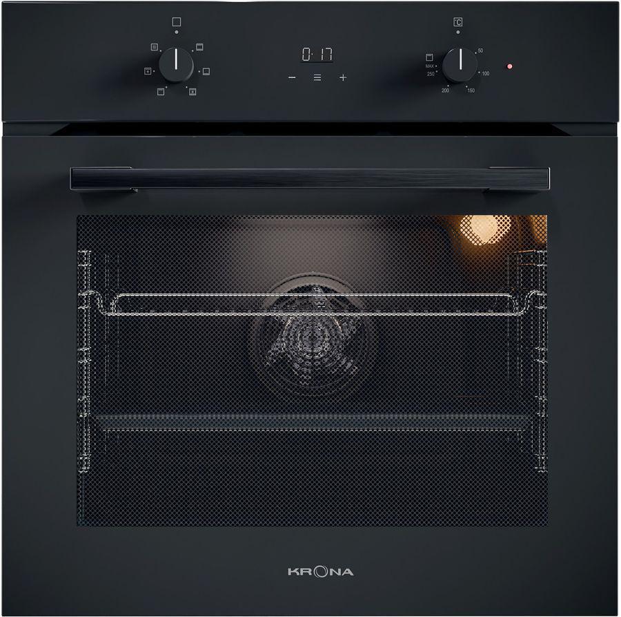 Духовой шкаф Электрический Krona MAGNETE 60 BL/BL черный